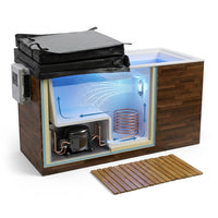 Cold Plunge Tub Built for Year-Round Use, Built-In Chiller, Ozone Sanitation, Weatherproof Design — How It Works