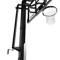 (2 Pack)  60-Inch Portable Basketball Hoop with Acrylic Backboard, Screw Jack Lift & Arena Slam Rim-Outdoor Play