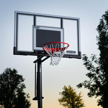 54-Inch Shatterproof Inground Basketball Hoop with Power Lift Adjustment & Slam-It Pro Rim – Model 71525-Outdoor Play