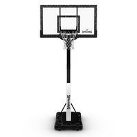 (2 Pack)  60-Inch Portable Basketball Hoop with Acrylic Backboard, Screw Jack Lift & Arena Slam Rim-Outdoor Play