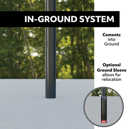 54-Inch Shatterproof Inground Basketball Hoop with Power Lift Adjustment & Slam-It Pro Rim – Model 71525-Outdoor Play